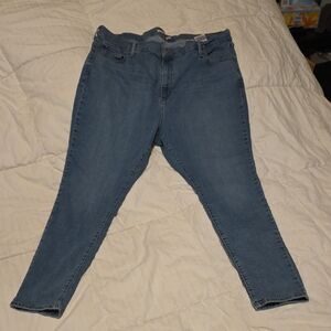 Levi's 721 high rise skinny jeans plus Women's jeans size 24